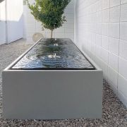 Linear Infinity Edge Fountain