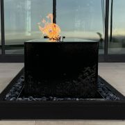 Granite Water and Fire Feature
