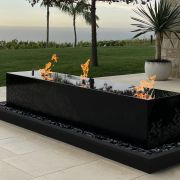 Granite Water and Fire Feature