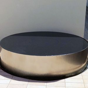 Stainless Steel Inifinity Edge Fountain